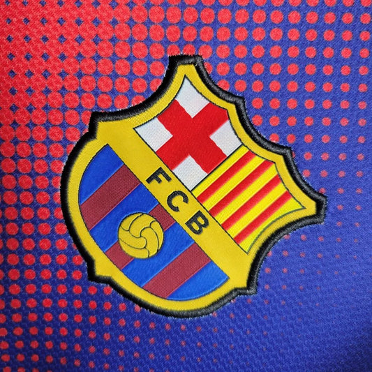 FC Barcelone - Maillot Rétro 12/13 - Bleu, Rouge Ma boutique