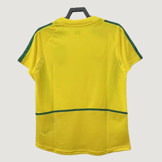 Brésil - Maillot Rétro 2002 - Jaune,Vert Ma boutique