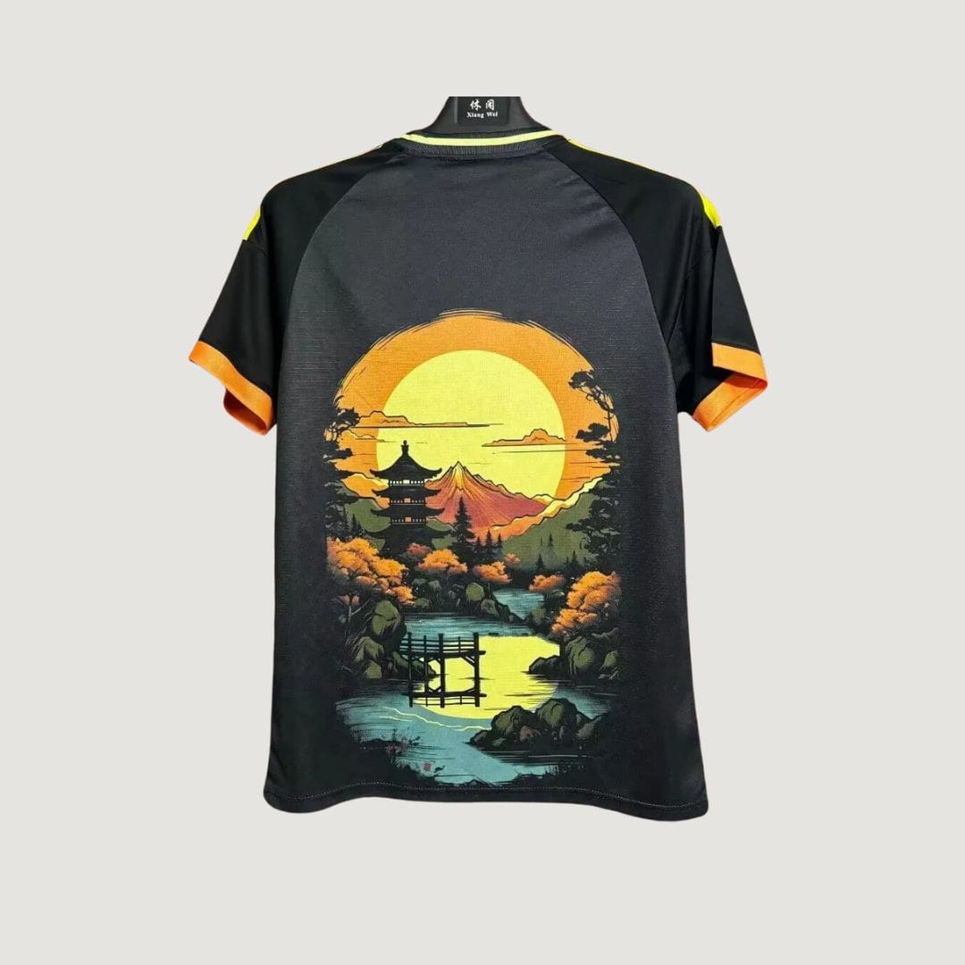 Japon - Maillot Concept - Noir, Jaune Ma boutique