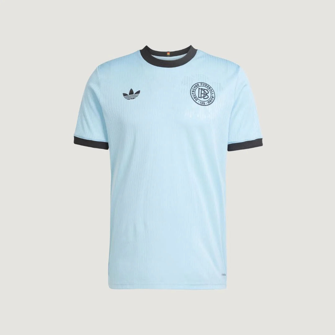 Allemagne – Maillot Anniversaire 2025 – Bleu Clair & Noir Ma boutique
