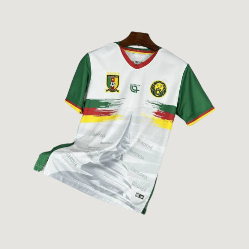 Cameroun – Maillot Third 2025/26 – Blanc Ma boutique