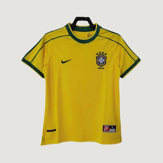Brésil - Maillot Rétro 1998 - Jaune Ma boutique