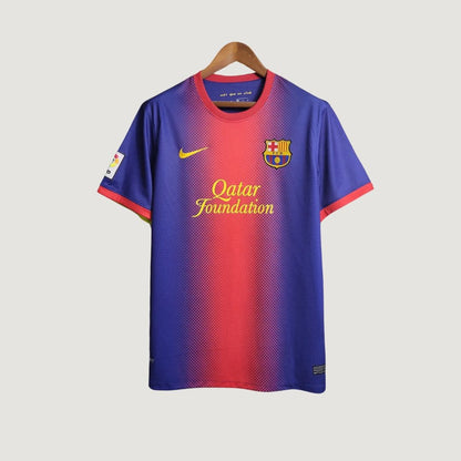 FC Barcelone - Maillot Rétro 12/13 - Bleu, Rouge Ma boutique