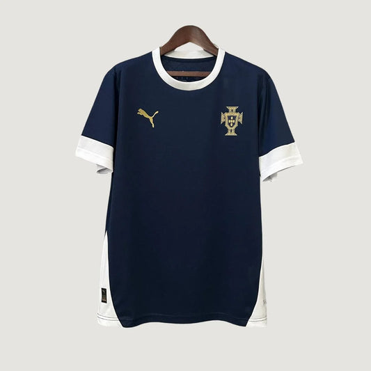Portugal – Maillot d’Entraînement 25/26 – Bleu Marine & Blanc Ma boutique