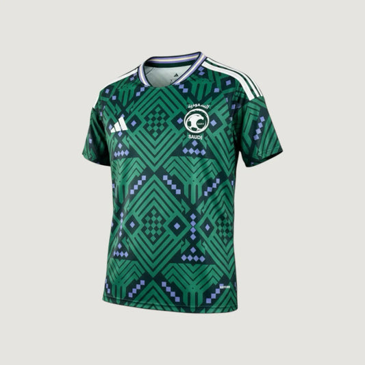 Arabie Saoudite – Maillot Domicile Coupe du Monde 2026 – Vert, Blanc Ma boutique