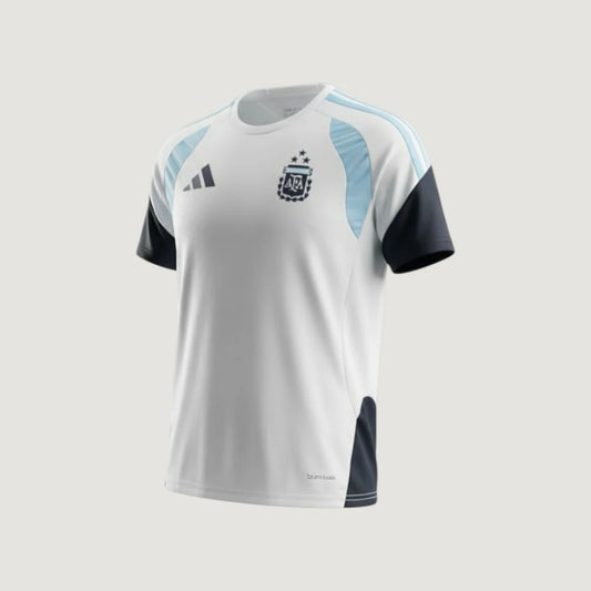 Argentine – Maillot Pré-Match Coupe du Monde 2026 – Blanc, Bleu ciel Ma boutique