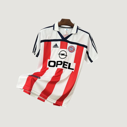Bayern Munich – Maillot Retro 2000/01 – Blanc & Rouge Ma boutique