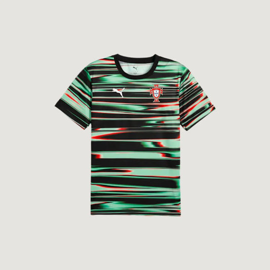 Portugal - Maillot d’avant-match 2025 - Noir, Vert, Rouges Ma boutique