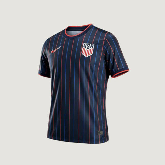 USA – Maillot Extérieur 2025-26 – Bleu marine, Rouge, Blanc Ma boutique