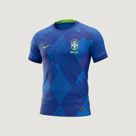Brésil – Maillot Extérieur 2025-2026 – Bleu, Jaune Ma boutique