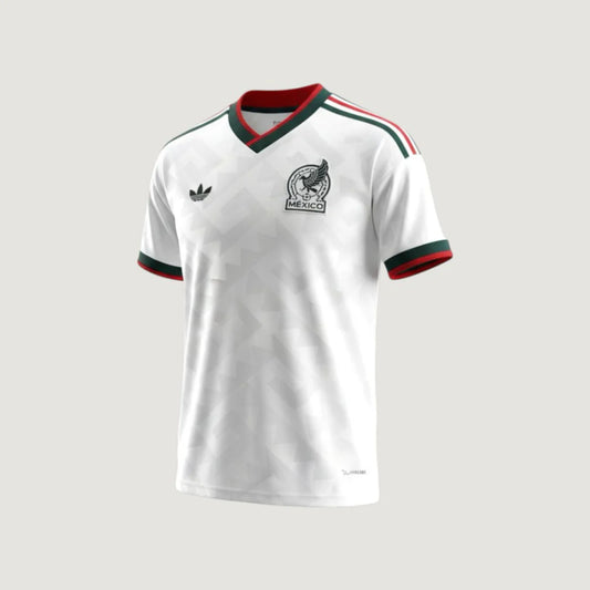 Mexique – Maillot Extérieur Coupe du Monde 2026 – Blanc, Vert, Rouge Ma boutique