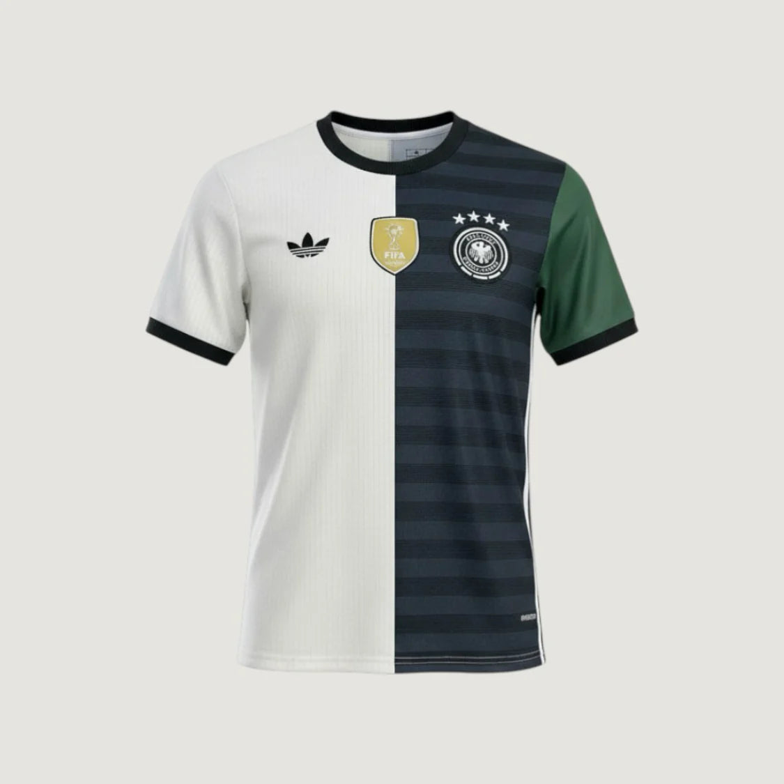 Allemagne – Maillot Concept 2025-2026 – Blanc, Noir, Vert Ma boutique