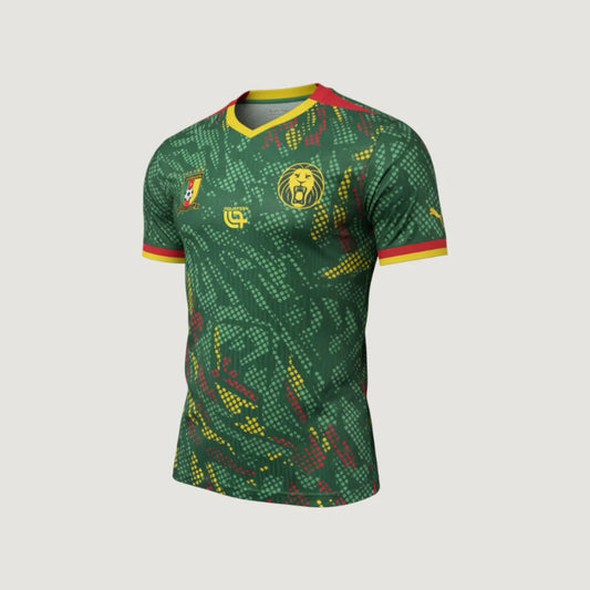 Cameroun – Maillot Domicile Coupe du Monde 2026 – Vert, Jaune, Rouge Ma boutique