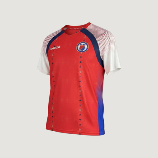 Haïti – Maillot Troisième Coupe du Monde 2026 – Rouge, Bleu Ma boutique