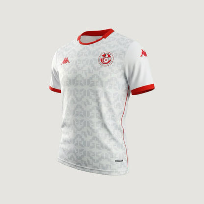 Tunisie – Maillot Extérieur Coupe du Monde 2026 – Blanc, Rouge, Gris Ma boutique