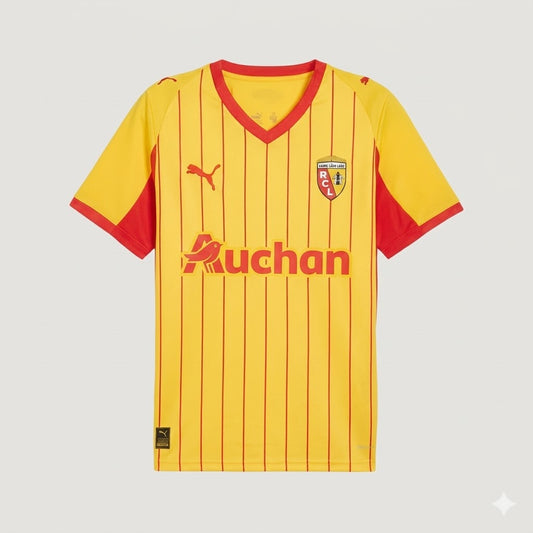 RC Lens – Maillot Domicile 25/26 – Jaune, Rouge Ma boutique