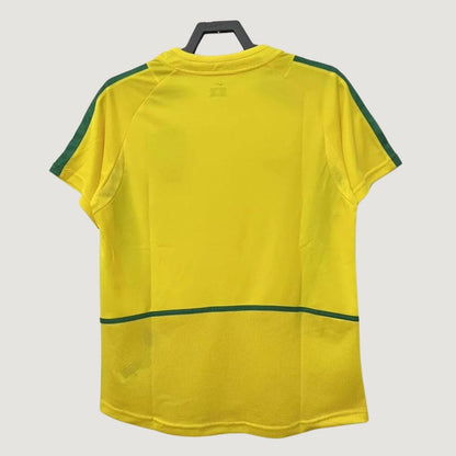 Brésil - Maillot Rétro 2002 - Jaune,Vert Ma boutique