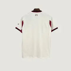 Liverpool FC – Maillot Extérieur 25/26 – Blanc, Bordeaux Ma boutique