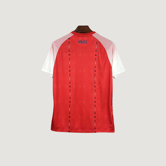Haïti – Maillot Troisième Coupe du Monde 2026 – Rouge, Bleu Ma boutique