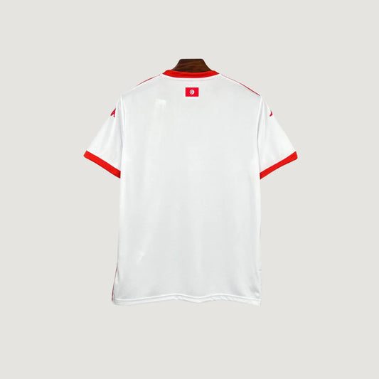 Tunisie – Maillot Extérieur Coupe du Monde 2026 – Blanc, Rouge, Gris Ma boutique