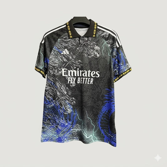 Real Madrid - Maillot Concept - Dragons Noir, Bleu Ma boutique