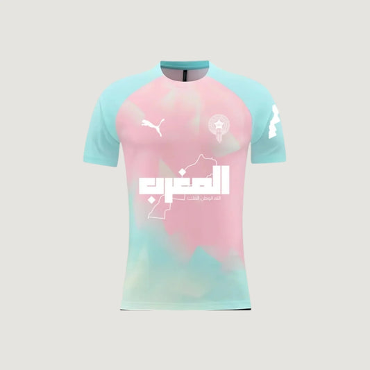Maroc – Maillot Concept 2025 – Rose, Bleu Ma boutique