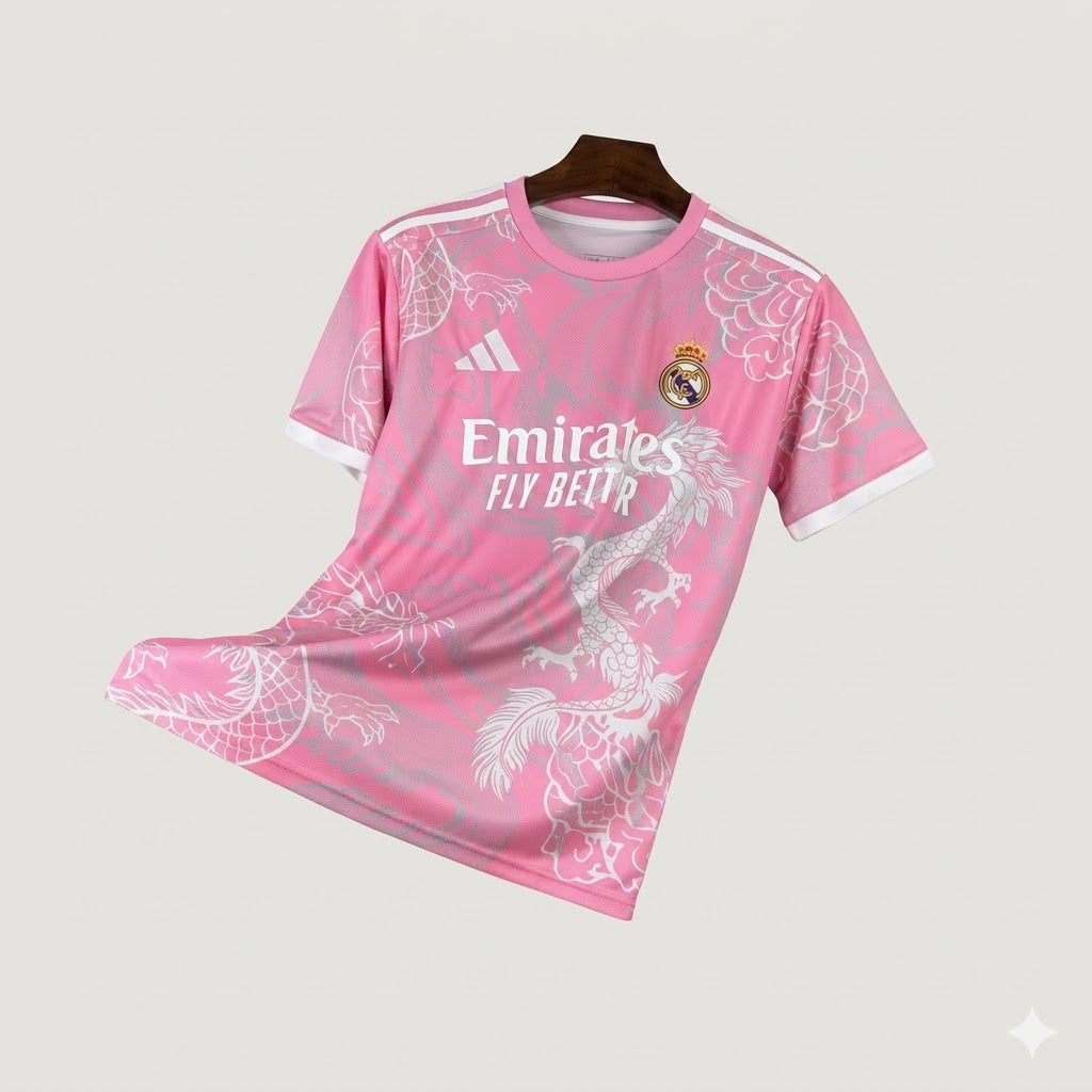 Real Madrid – Maillot Concept 2025/26 – Rose Dragon Ma boutique