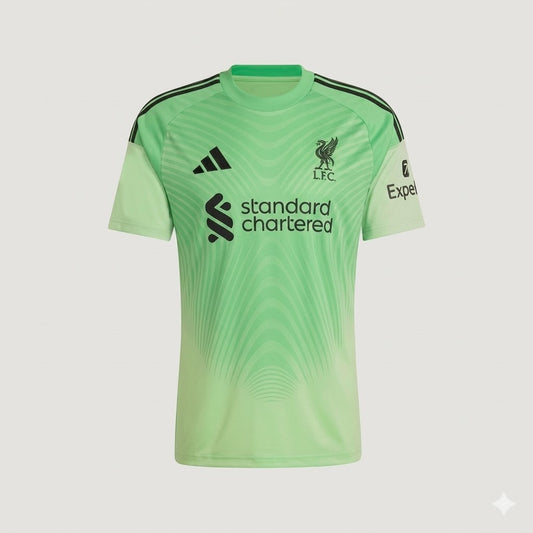 Liverpool – Maillot Gardien Domicile 2025/26 – Vert Ma boutique