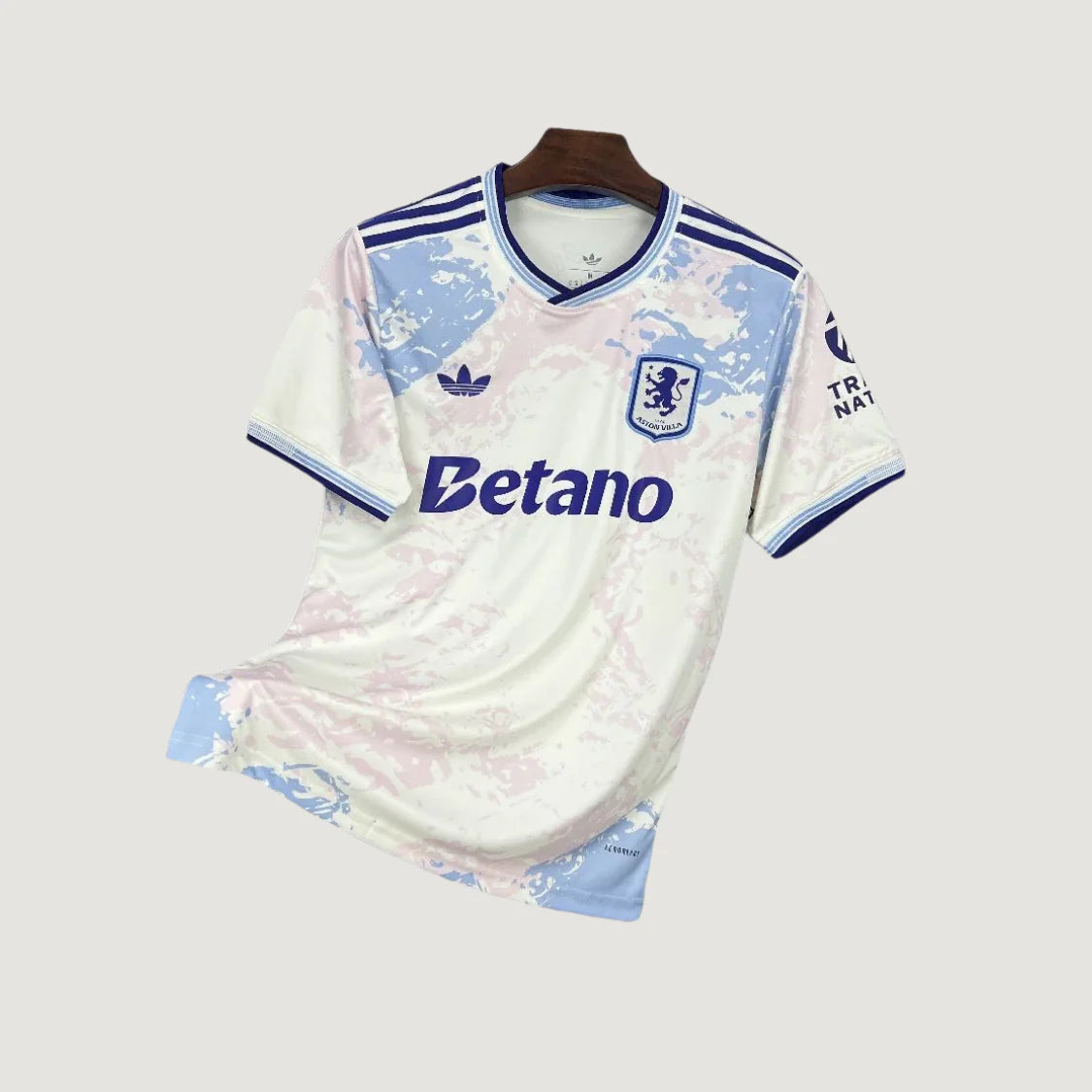 Aston Villa – Maillot Third 2025/26 – Blanc Pastel Ma boutique