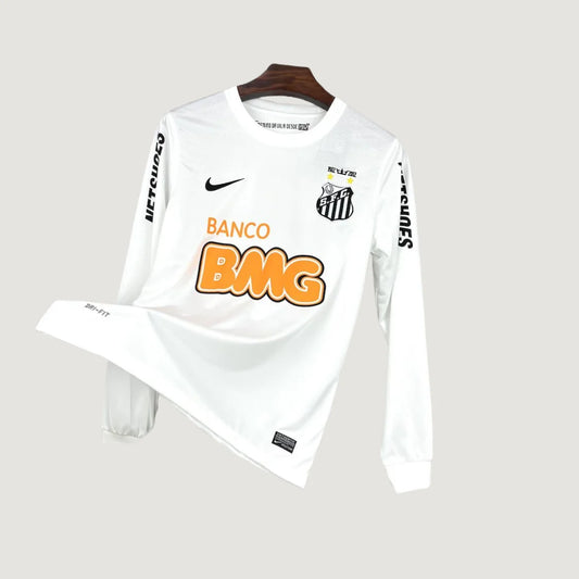 Santos – Maillot Rétro 2011/12 Manches Longues – Blanc Ma boutique