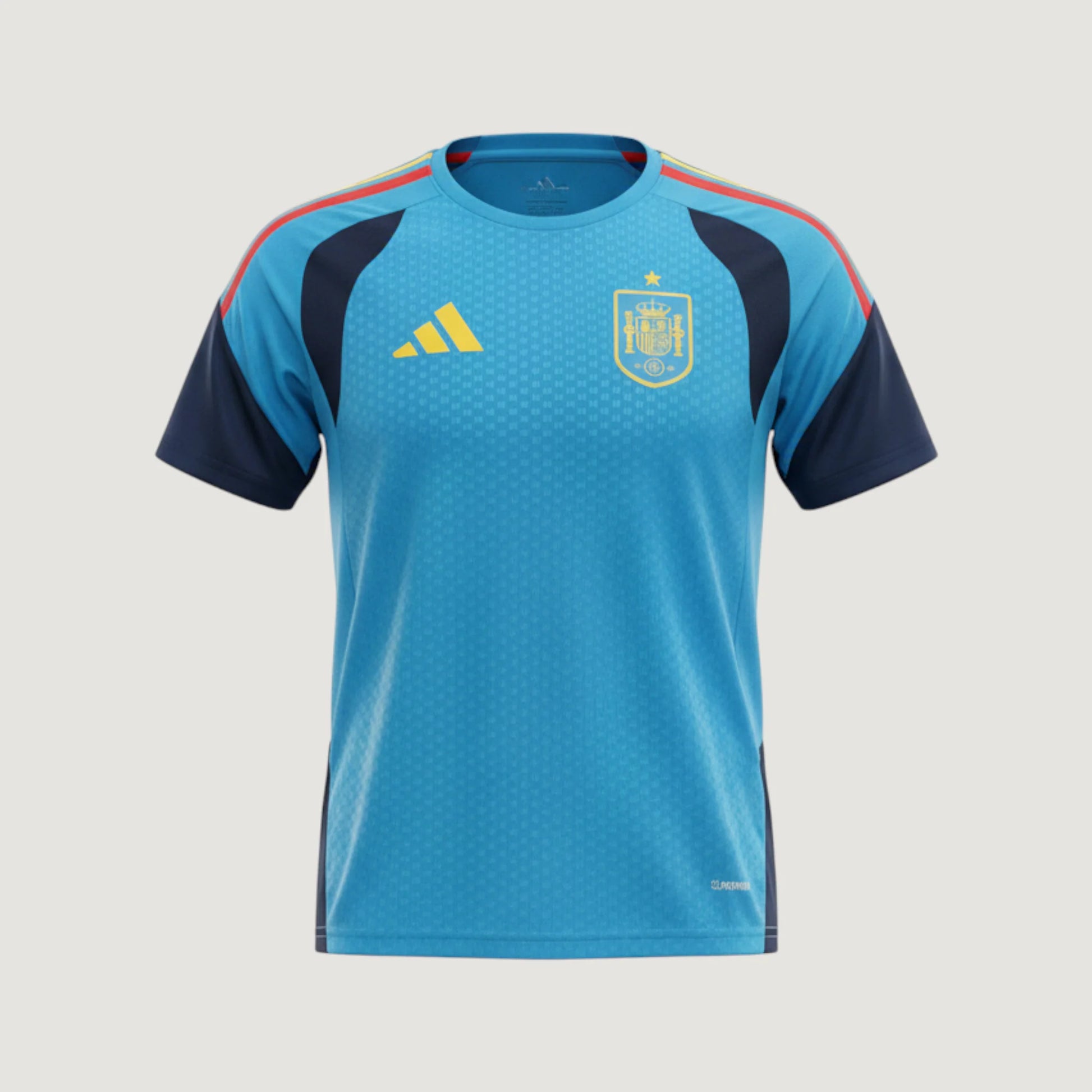 Espagne – Maillot Pré-Match 2026 – Bleu & Jaune Ma boutique