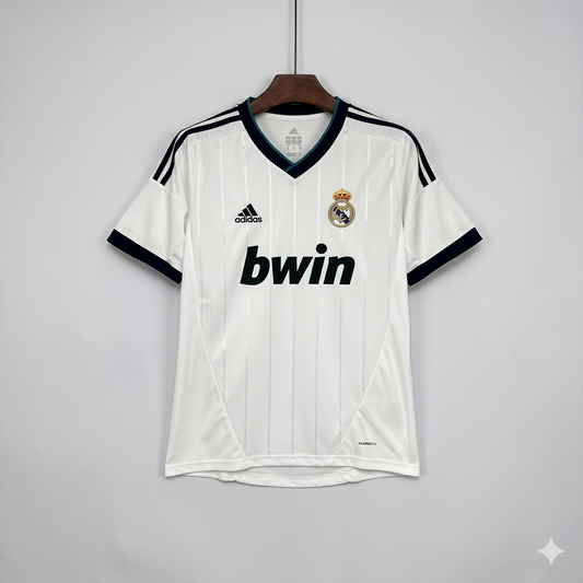 Real Madrid – Maillot Rétro 2012/13 – Blanc, Bleu Marine Ma boutique