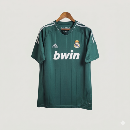 Real Madrid - Maillot Rétro 12/13 - Vert Ma boutique