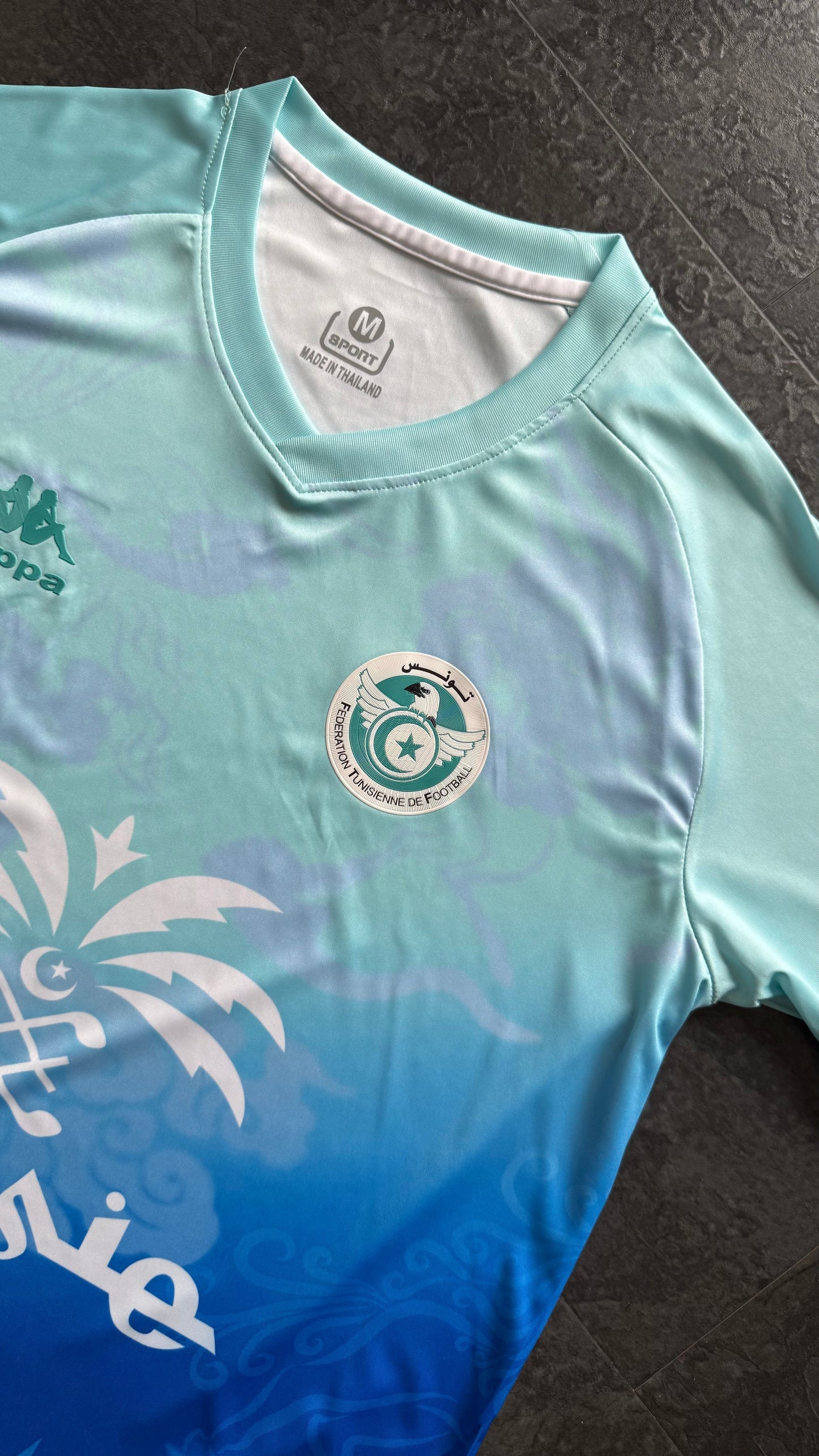 Tunisie – Maillot Concept 2025/26 – Bleu dégradé Ma boutique