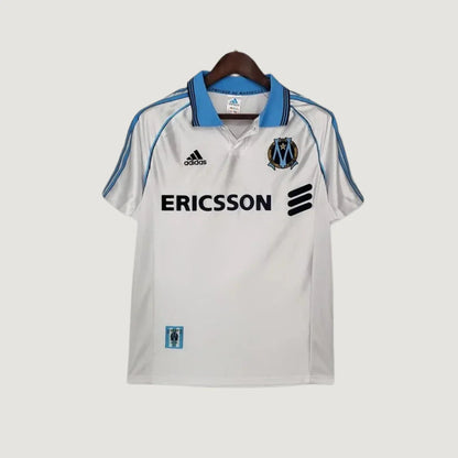 Olympique de Marseille – Maillot Rétro 99/00 – Blanc Ma boutique