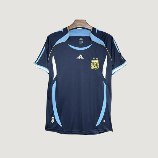 Argentine – Maillot Extérieur Rétro 2006 – Bleu marine Ma boutique