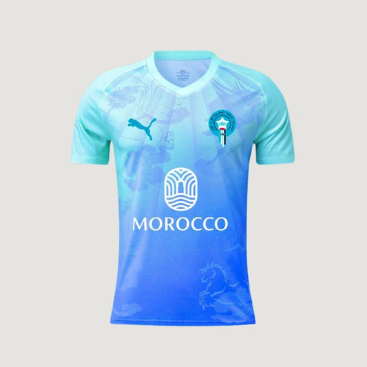 Maroc – Maillot Concept 2025 – Bleu & Cyan Ma boutique