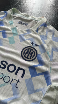 Inter Milan – Maillot Extérieur 2025/26 – Blanc, Bleu Ma boutique