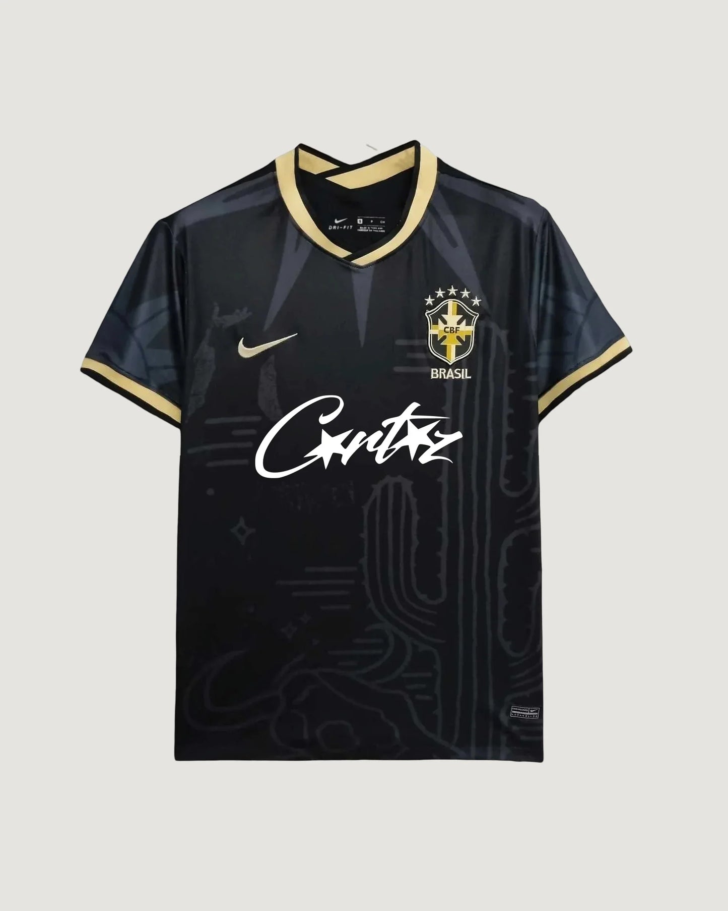 Bresil Black and gold concept X corteiz Ma boutique