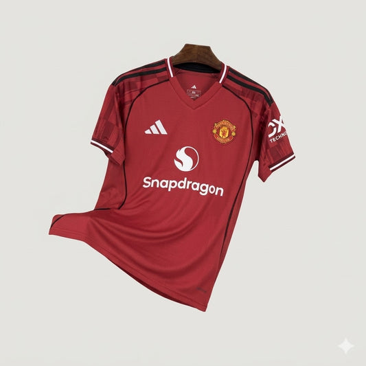 Manchester United – Maillot Domicile 2025/26 – Rouge, Noir Ma boutique