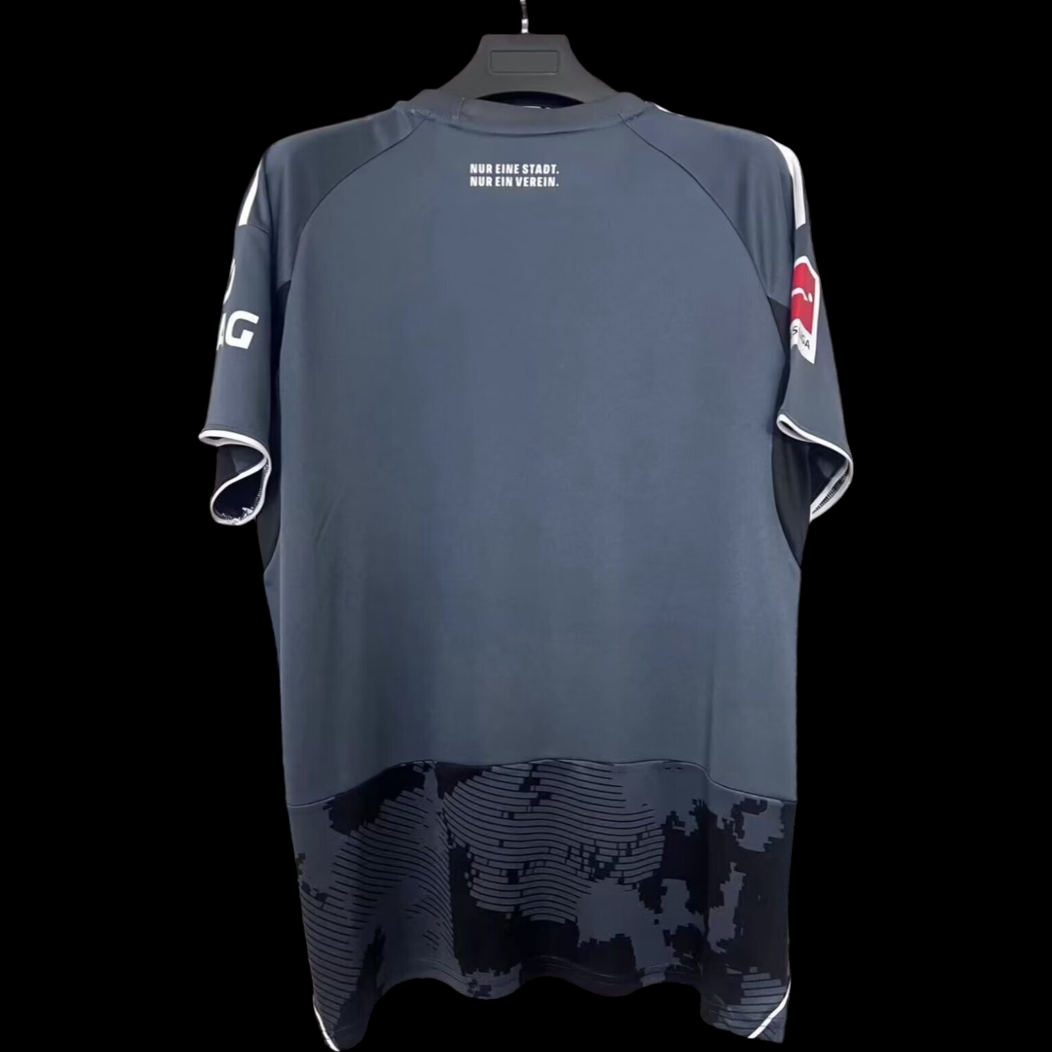 Eintracht Frankfurt – Maillot Third 2025/26 – Gris, Noir Ma boutique