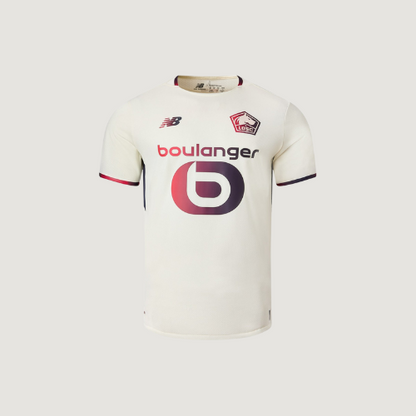 LOSC Lille – Maillot Extérieur 25/26 – Blanc, Granat Ma boutique