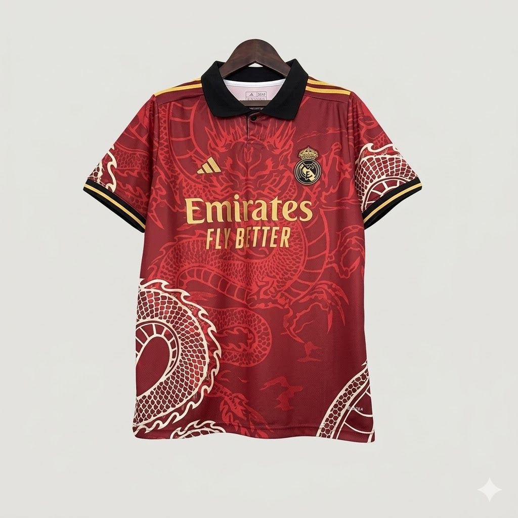 Real Madrid - Concept - Rouge, Doré ( Fan ) Ma boutique