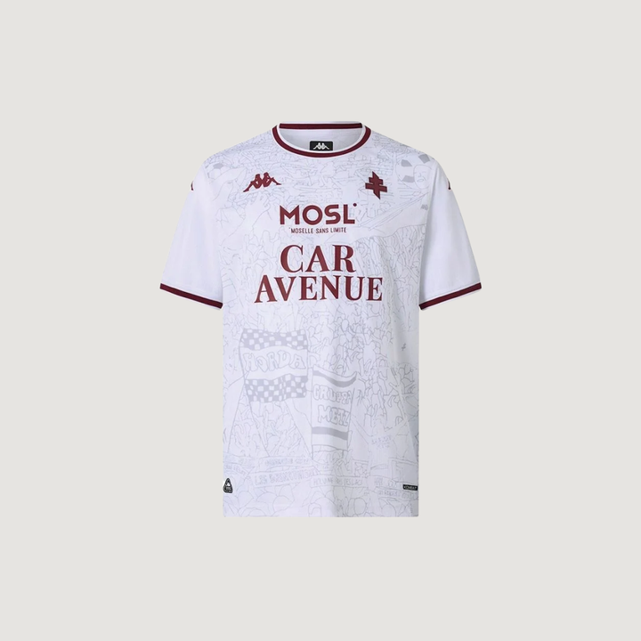 FC Metz – Maillot Domicile 2025/26 – Blanc Ma boutique