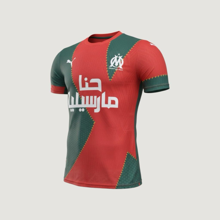 Olympique de Marseille – Maillot Édition Spéciale 2025/26 Homme – Rouge, Vert Ma boutique