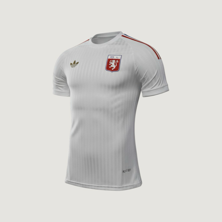 Olympique Lyonnais – Maillot Concept 2025-26 – Blanc, Rouge, Bleu Ma boutique