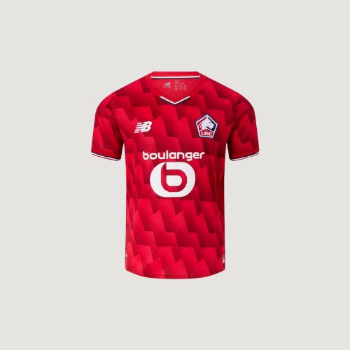 LOSC Lille – Maillot Domicile 25/26 – Rouge,Blanc Ma boutique