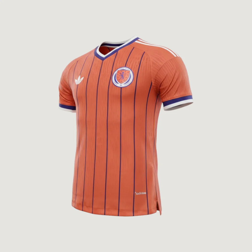 Écosse – Maillot Extérieur Coupe du Monde 2026 – Orange, Bleu Marine Ma boutique