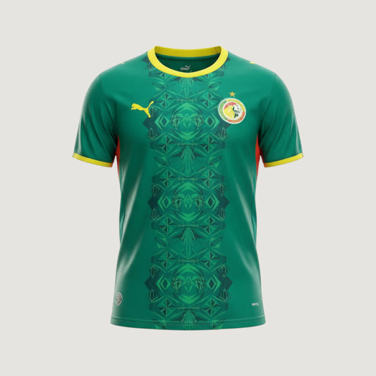Sénégal – Maillot Domicile 25/2026 – Vert Ma boutique