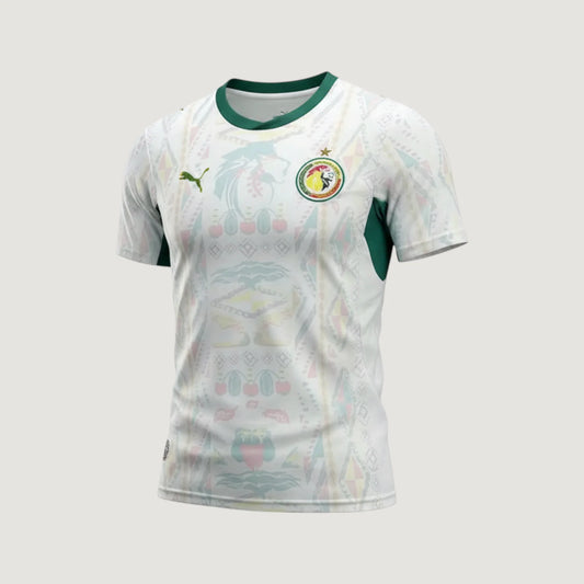 Sénégal – Maillot Domicile 2026 – Blanc Ma boutique